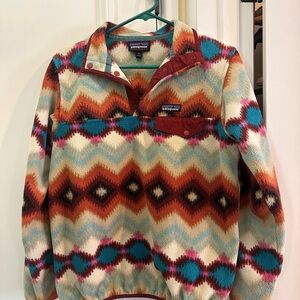 Patagonia Synchilla Fleece with Zigzag Pattern